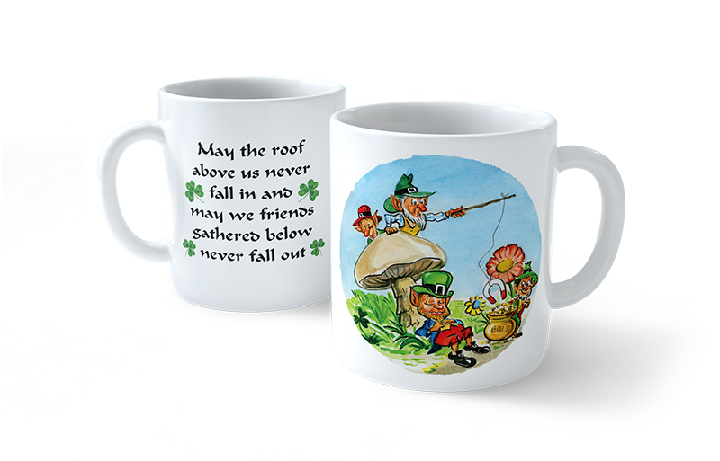 The Roof Above us Leprechaun Mug