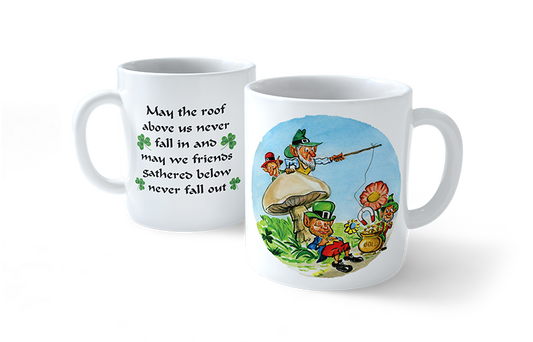 The Roof Above us Leprechaun Mug