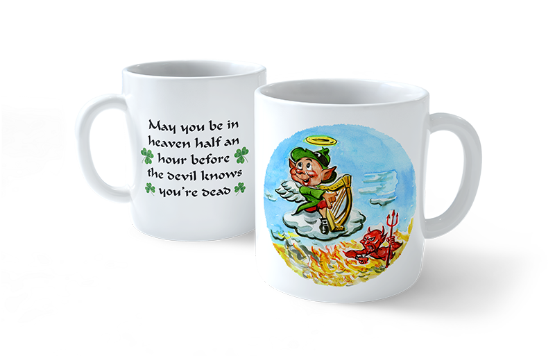 Before The Devil Knows Leprechaun Mug