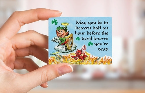 Before The Devil Knows Leprechaun Fridge Magnet