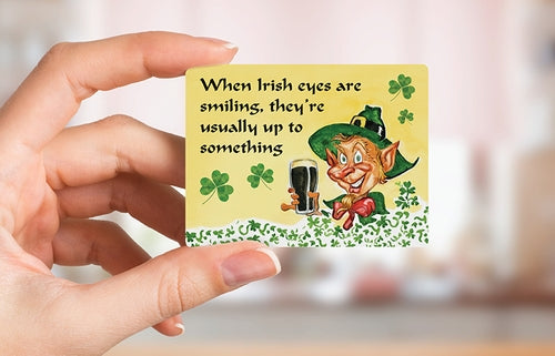 Irish Eyes Are Smiling Leprechaun Fridge Magnet