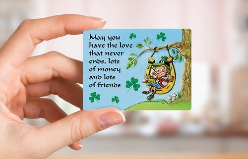 As Long as You Live Leprechaun Fridge Magnet
