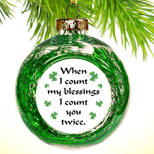 Count My Blessings Christmas Bauble