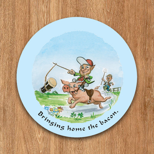 Set of 12 Leprechaun Coasters