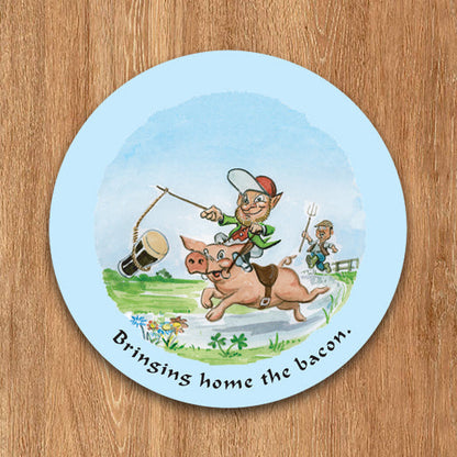 Set of 12 Leprechaun Coasters