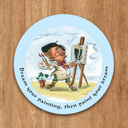 Set of 12 Leprechaun Coasters