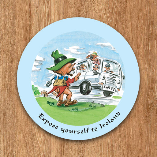 Set of 12 Leprechaun Coasters