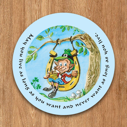 Set of 12 Leprechaun Coasters