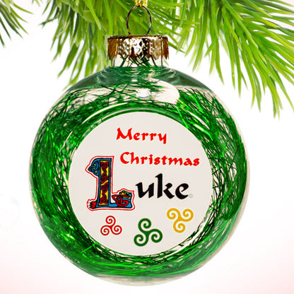 Personalised Name Christmas Bauble