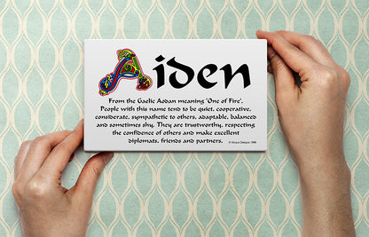 Personalised Celtic Name Plaque