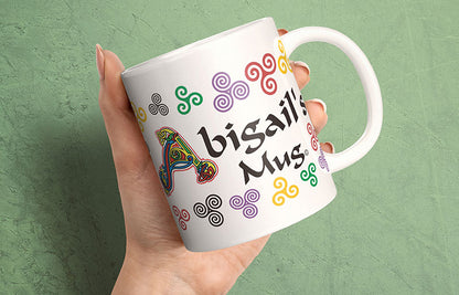 Personalised Celtic Mug