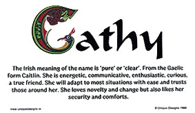 Personalised Celtic Name Plaque