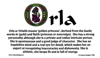 Personalised Celtic Name Plaque